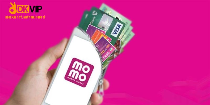 Nạp tiền qua ví điện tử Momo